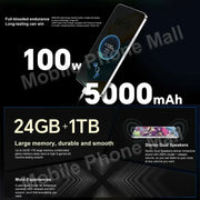 Original Honor 90 GT 5G 6.7’’ 120Hz Amoled Screen Snapdragon