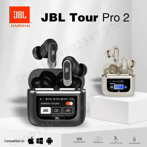 Original JBL Tour Pro 2 True Wireless Bluetooth LED