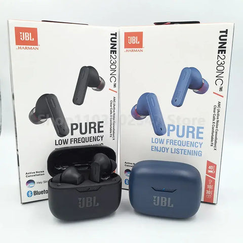 Original JBL Tune 230 NC TWS Wireless Bluetooth Headset Stereo Bass