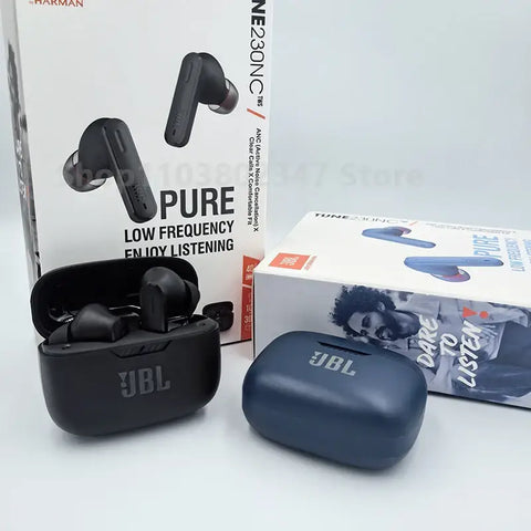 Original JBL Tune 230 NC TWS Wireless Bluetooth Headset Stereo Bass