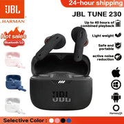 Original JBL Tune 230nc Wireless Bluetooth Headset Stereo Bass Waterproof