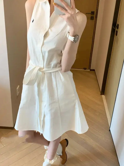 Polo Ralph Lauren Masal For women Classic Cotton Lapel sleep