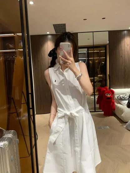 Polo Ralph Lauren Masal For women Classic Cotton Lapel sleep