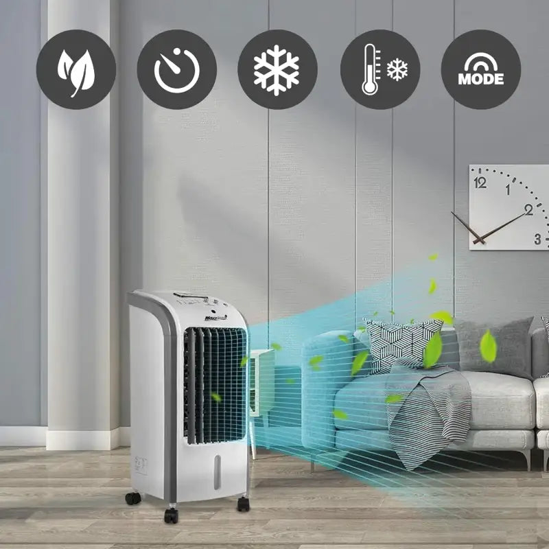 Portable air conditioner That Refreshes, Ventilates, Purifies and Humidifies