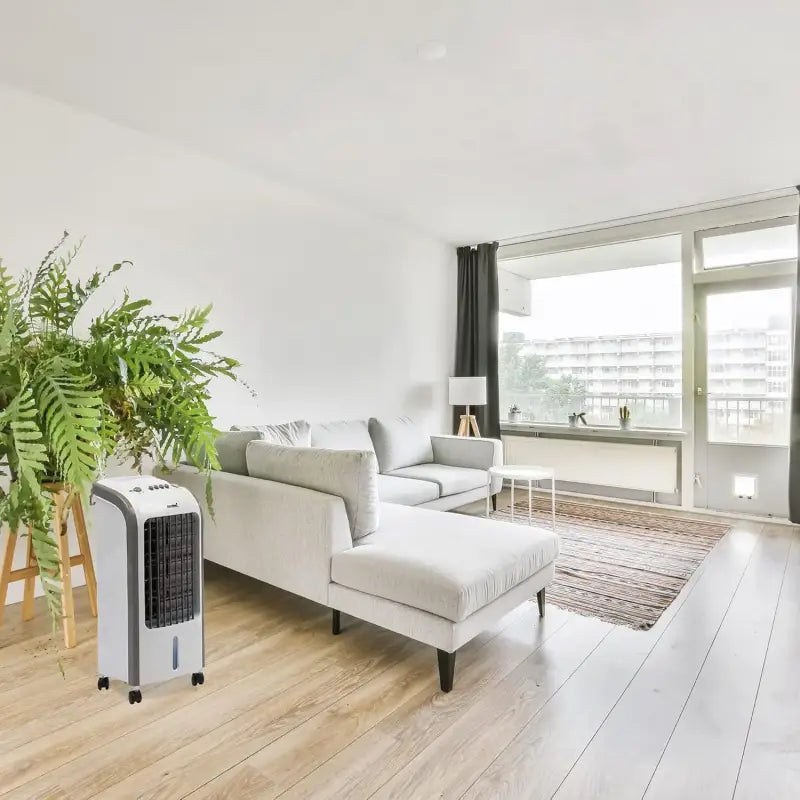 Portable air conditioner That Refreshes, Ventilates, Purifies and Humidifies