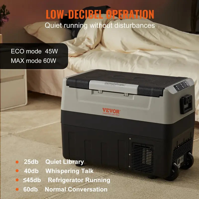 Vevor 20 L 22 L 35 L 45 L 55 L Mini Fridge Freezer Portable Compressor Cooler