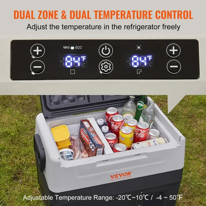 Vevor 20 L 22 L 35 L 45 L 55 L Mini Fridge Freezer Portable Compressor Cooler