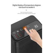 Portable Remote Control Electric PTC Fan Heater Constant Temperature