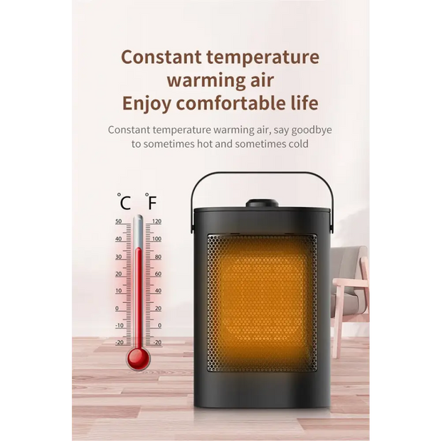 Portable Remote Control Electric PTC Fan Heater Constant Temperature