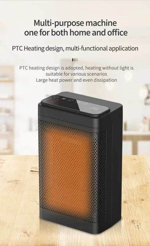 Portable Remote Control Electric PTC Fan Heater Constant Temperature