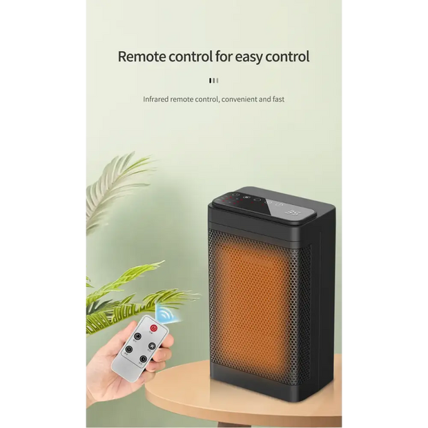 Portable Remote Control Electric PTC Fan Heater Constant Temperature