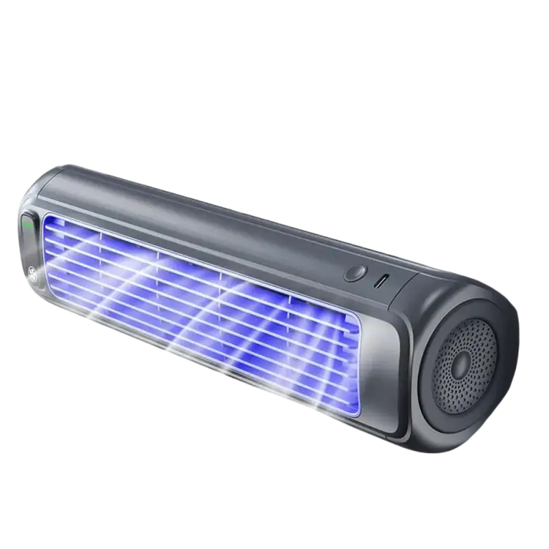 Portable Wall Summer Ultra Air Conditioner with blue LED lights