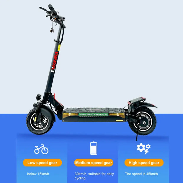 Powerful Adult Electric Scooter 10 Inch Off-road