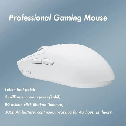 AJAZZ AJ139 Pro Wireless Mouse with Teflon Feets PMW3395 Gaming Chipset 26000dpi Professional Gaming Mouse for PC - laurichshop