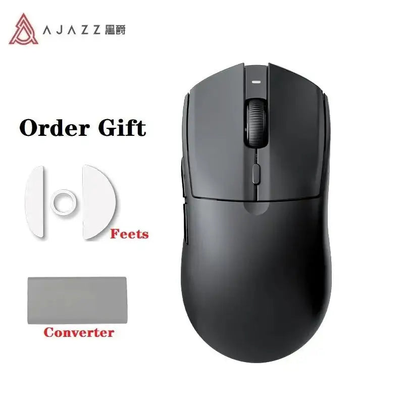 AJAZZ AJ139 Pro Wireless Mouse with Teflon Feets PMW3395 Gaming Chipset 26000dpi Professional Gaming Mouse for PC - laurichshop