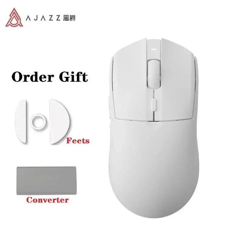 AJAZZ AJ139 Pro Wireless Mouse with Teflon Feets PMW3395 Gaming Chipset 26000dpi Professional Gaming Mouse for PC - laurichshop