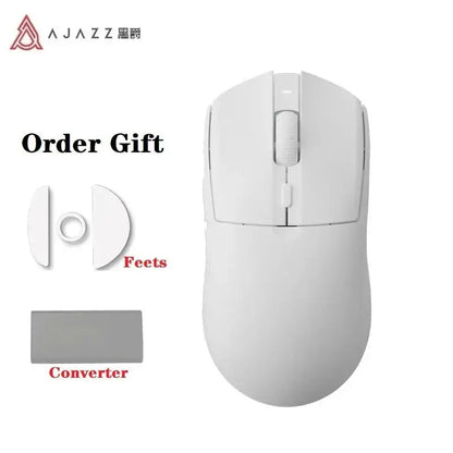 AJAZZ AJ139 Pro Wireless Mouse with Teflon Feets PMW3395 Gaming Chipset 26000dpi Professional Gaming Mouse for PC - laurichshop