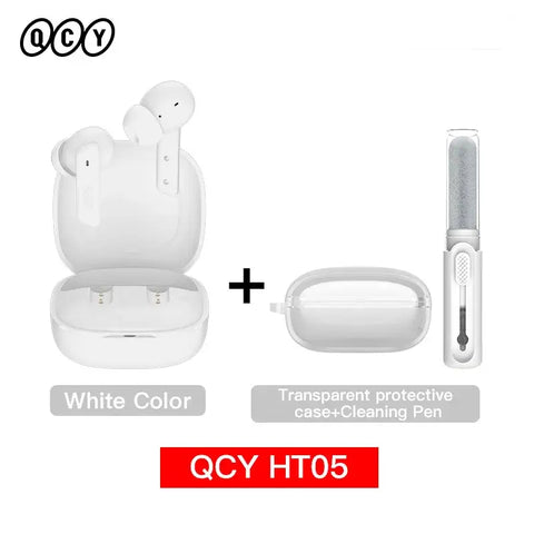 QCY HT05 ANC Wireless Earphone 40dB Noise Cancelling