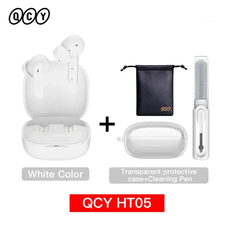 QCY HT05 ANC Wireless Earphone 40dB Noise Cancelling