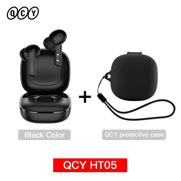 QCY HT05 ANC Wireless Earphone 40dB Noise Cancelling