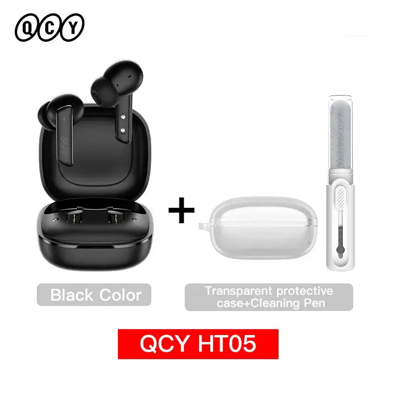 QCY HT05 ANC Wireless Earphone 40dB Noise Cancelling