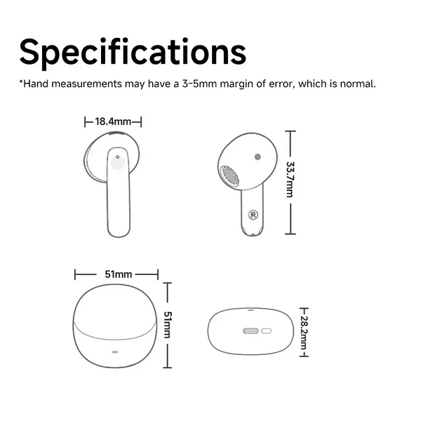 QCY HT10 AilyBuds Pro + ANC Wireless Earphone Hi-Res Audio