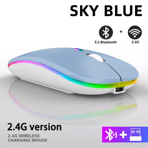 Rechargeable Bluetooth Wireless Mouse - laurichshop