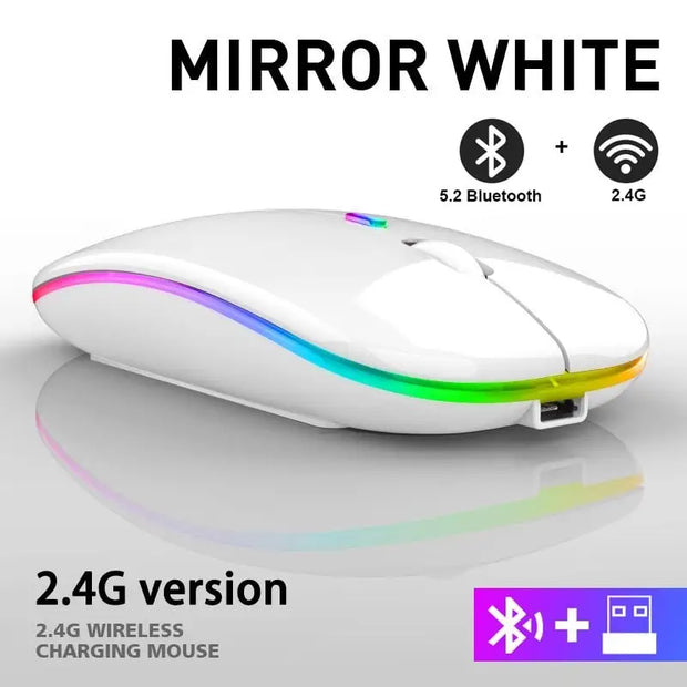 Rechargeable Bluetooth Wireless Mouse - laurichshop