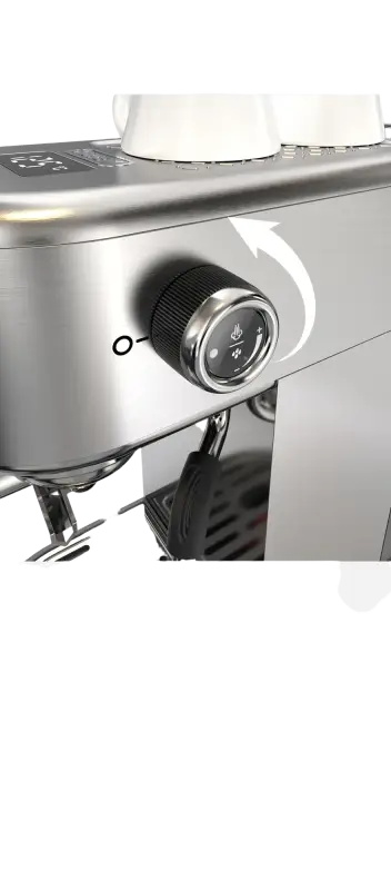 HiBREW 20 Bar Semi Automatic Espresso Coffee Machine Temperature Adjustable