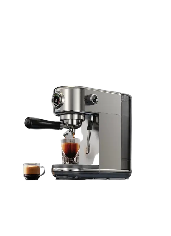HiBREW 20 Bar Semi Automatic Espresso Coffee Machine Temperature Adjustable