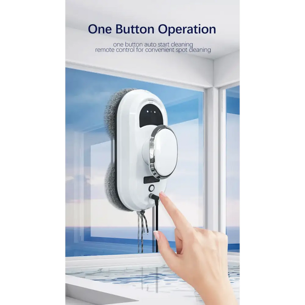 Robot Window Cleaner Electric Glass Remote Control for Home