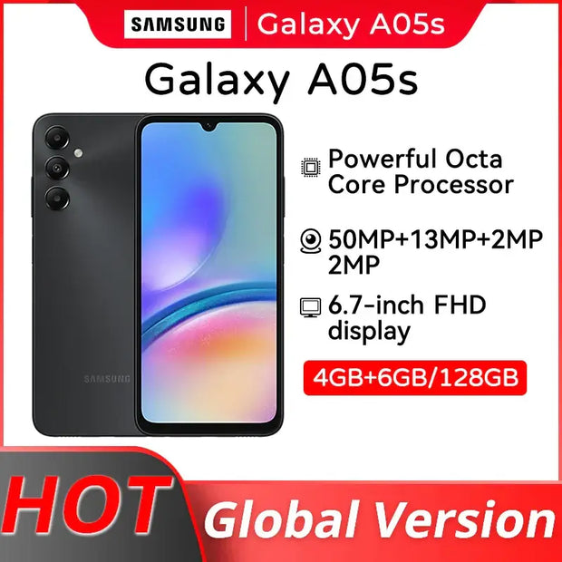 Samsung Galaxy A05 S Smartphone Octa Core 6.7’’ LCD Display