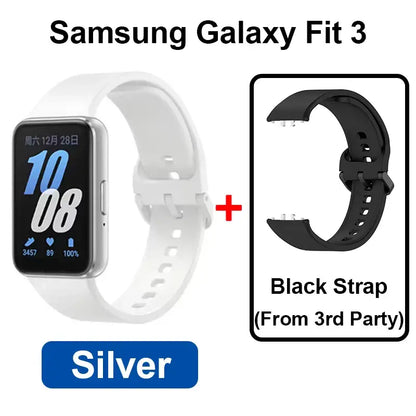 Samsung Galaxy Fit 3 Smart Watch with AMOLED display and fitness tracking band