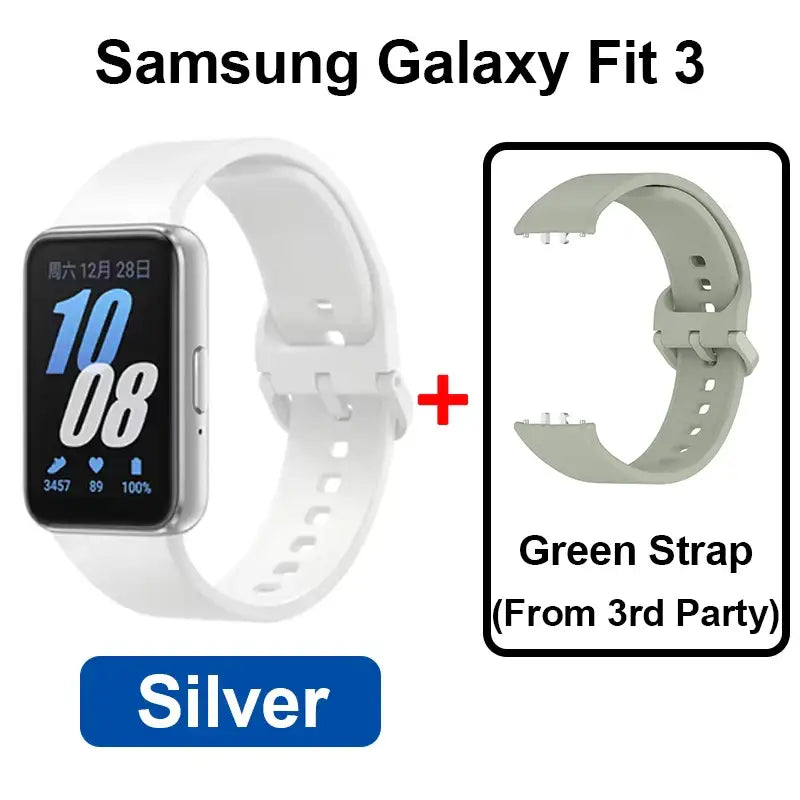 Samsung Fit 3 smartwatch with sleep, stress, and blood oxygen monitoring