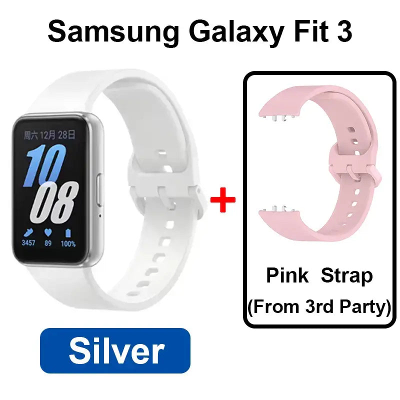 Samsung Galaxy Fit 3 Bluetooth 5.3 smart band for Android with AMOLED screen