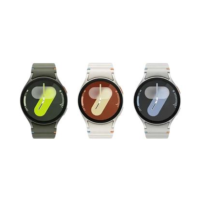 Samsung Galaxy Watch 7 round AMOLED screen health monitoring