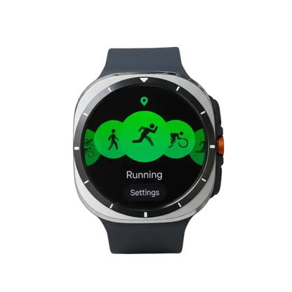 Samsung Galaxy Watch Ultra 2025 showing fitness tracking and activity tracker interface
