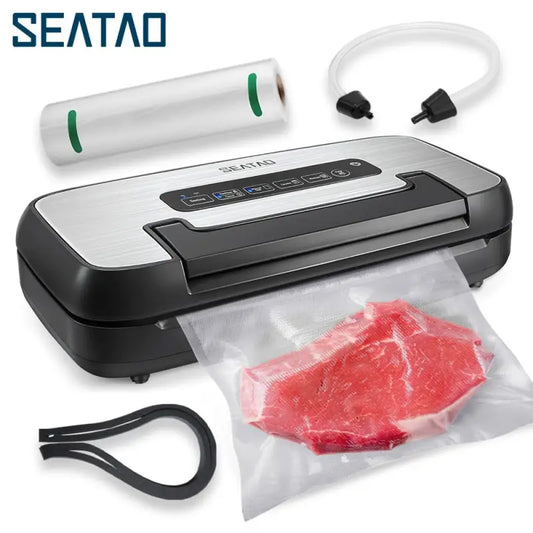 SEATAO VH5156 Save energ Food Vacuum Sealer Machine Automatic Commercial Household Food Vacuum Sealer Packaging retain freshness - laurichshop