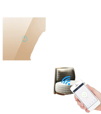 BONDA Smart Switch Alexa RF433 No Neutral Tuya Control Works With Google