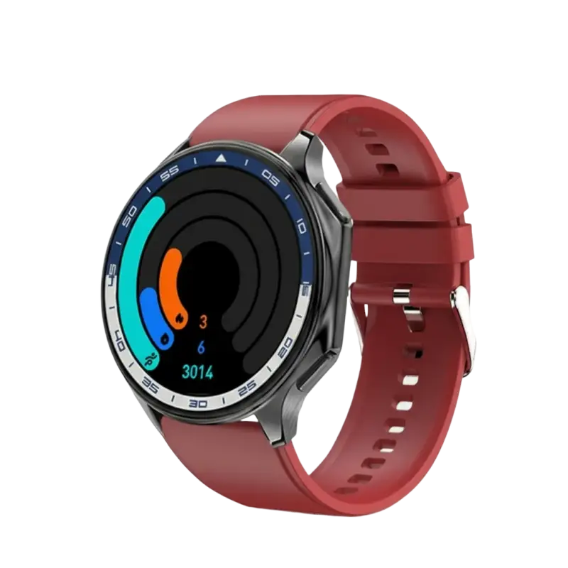 OPPO Smartwatch X with silica gel strap and round AMOLED display