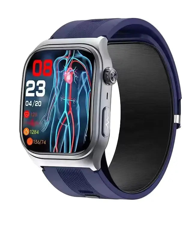 Smartwatch with Air Pump Sensor – Micro Health Examination & Sport Fitness Tracker