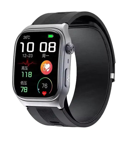 Smartwatch with Air Pump Sensor – Micro Health Examination & Sport Fitness Tracker