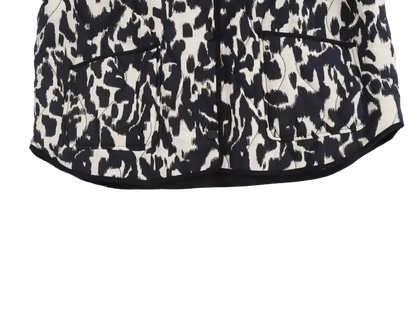 Women's Snake Skin Fashion Printed Button Long Sleeve Jacket laurichshop