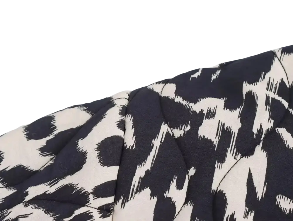 Women's Snake Skin Fashion Printed Button Long Sleeve Jacket laurichshop