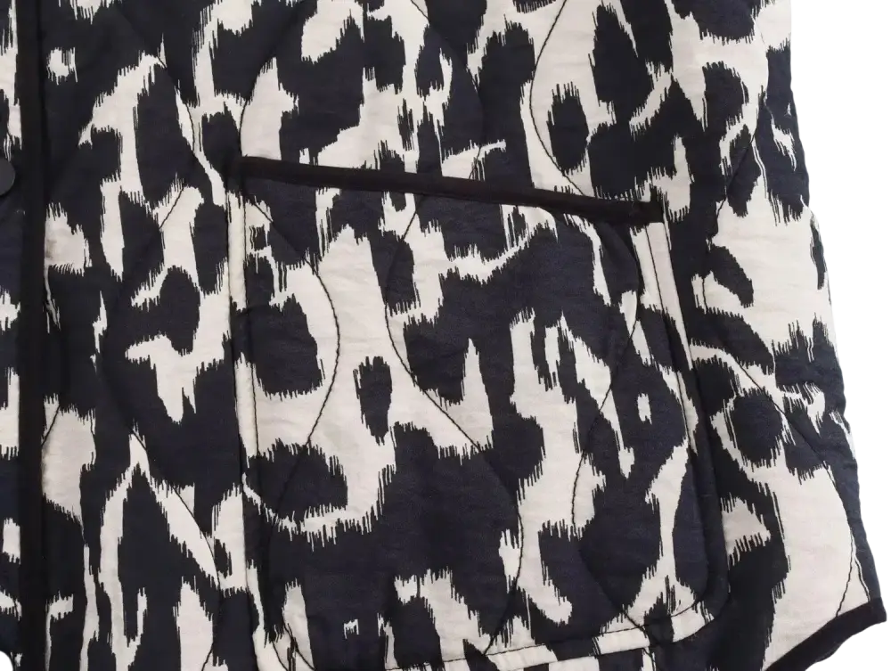 Women's Snake Skin Fashion Printed Button Long Sleeve Jacket laurichshop