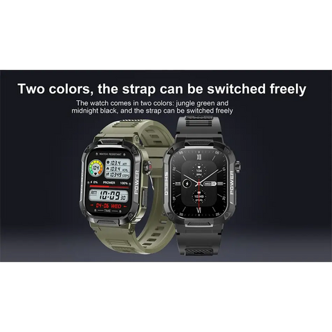 Sports Watches IP68 Waterproof 2.01’ Bluetooth Call