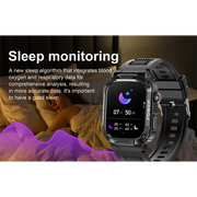 Sports Watches IP68 Waterproof 2.01’ Bluetooth Call