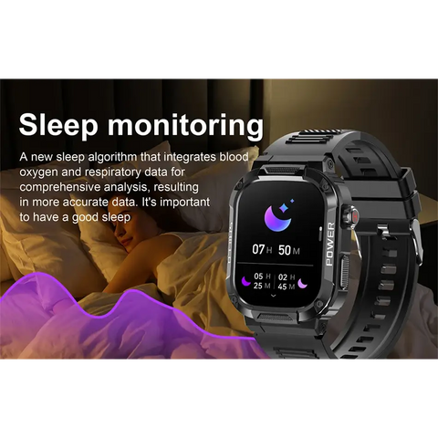 Sports Watches IP68 Waterproof 2.01’ Bluetooth Call