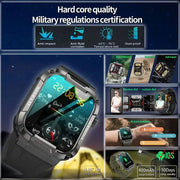 Sports Watches IP68 Waterproof 2.01’ Bluetooth Call