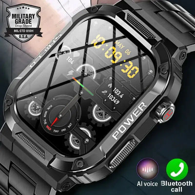 Sports Watches IP68 Waterproof 2.01’ Bluetooth Call